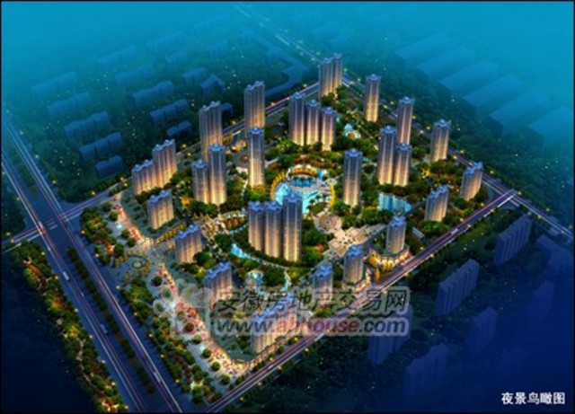 夜景鸟瞰图 6/7