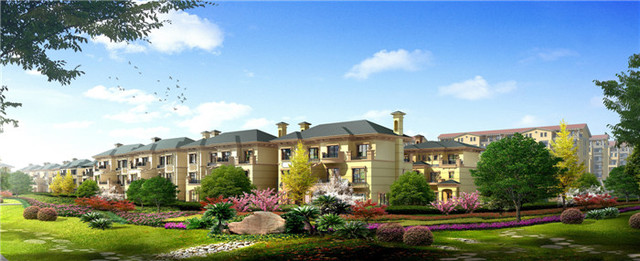 东南角透视 4/11