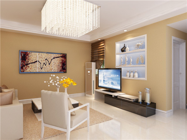 样板房实景——客厅 12/17