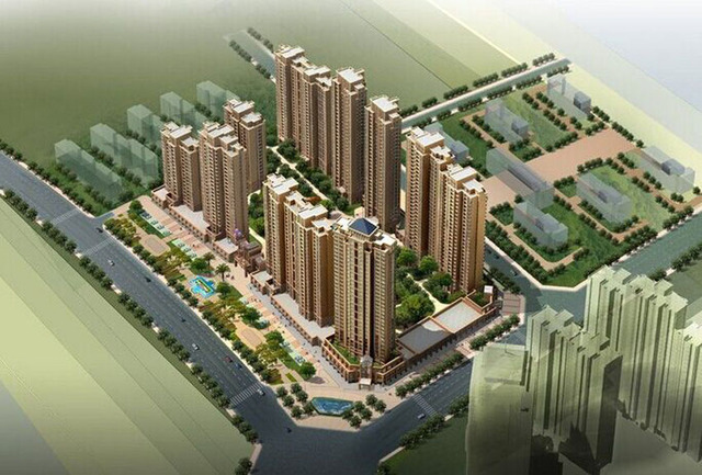 小区效果图 2/2