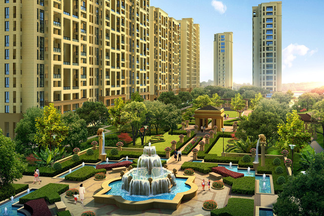 兆通大观花园效果图 4/4