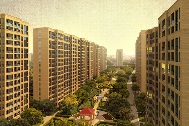 兆通大观花园效果图 2/4