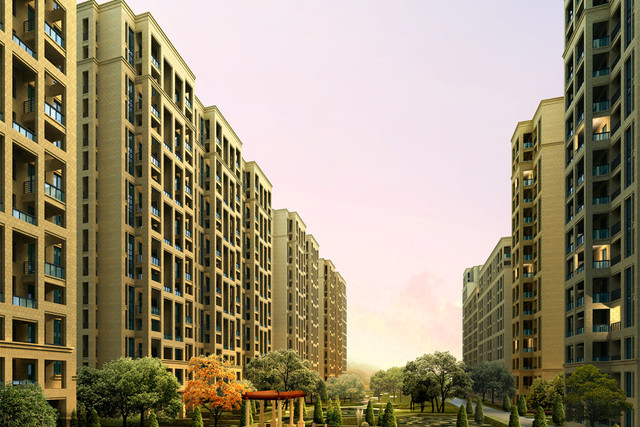 兆通大观花园效果图 1/4