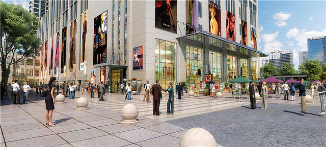 德全广场项目效果图 4/5