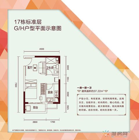 G/H户型（17#西单元） 5/9