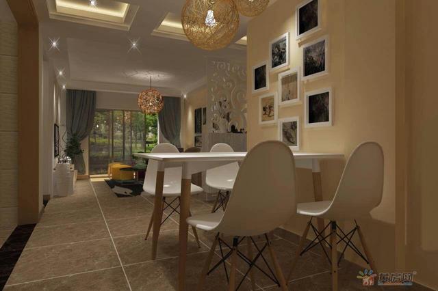 二期样板间88㎡效果图 1/3