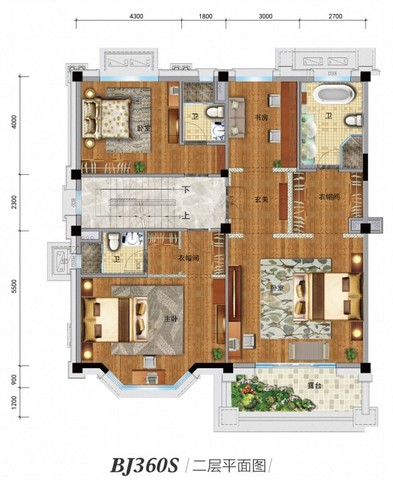 BJ360S二层平面图 8/16