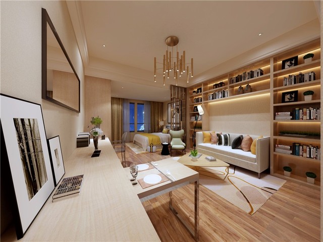 公寓内部效果图 4/4