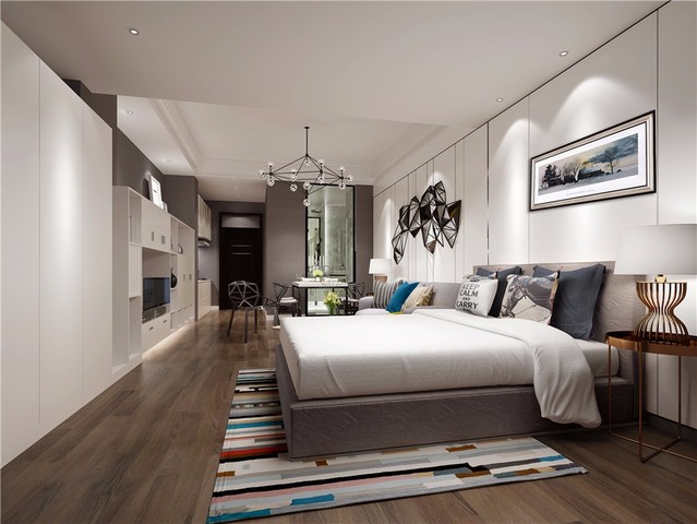 公寓内部效果图 1/4