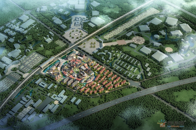 鸟瞰效果图 12/12