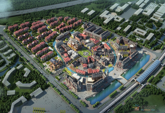 鸟瞰效果图 11/12