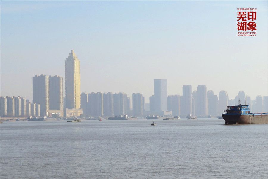 芜湖绝美滨江风景!江城独有的城市天际线