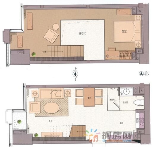 嘉华国际西soho户型 2/2