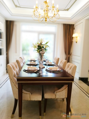 建面约130㎡样板间—餐厅 5/7