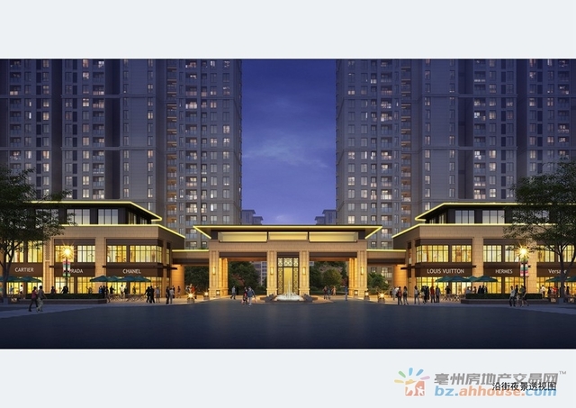 西片区沿街夜景 8/19