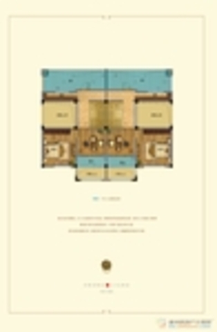 别墅181-185㎡户型三层 3/10