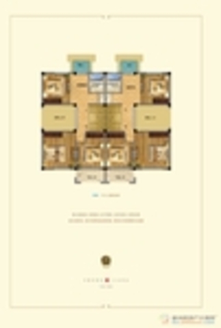 别墅181-185㎡户型二层 2/10