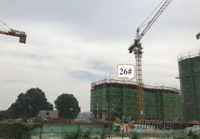 新源金碧秋浦施工进度5.10 5/21