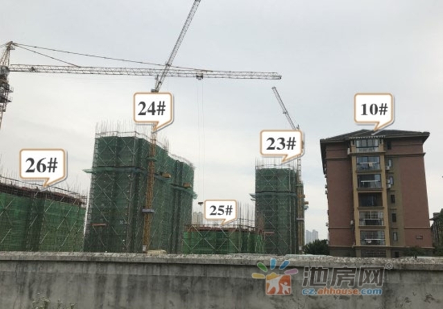 新源金碧秋浦施工进度5.10 4/21