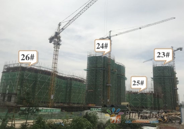 新源金碧秋浦施工进度5.10 2/21