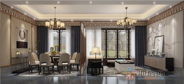 小院A户型样板间效果图 11/23