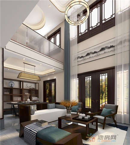 小院B户型样板间效果图 9/23