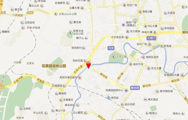 金龙滨河湾壹号交通图 2/5