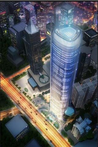 亨特国际金融中心效果图 2/2