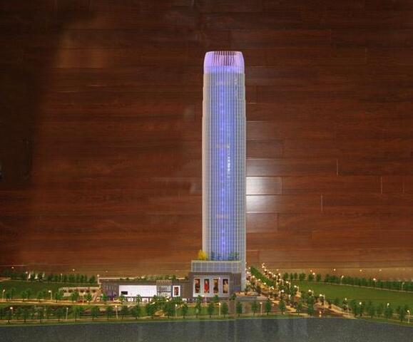 亨特国际金融中心沙盘图 1/1