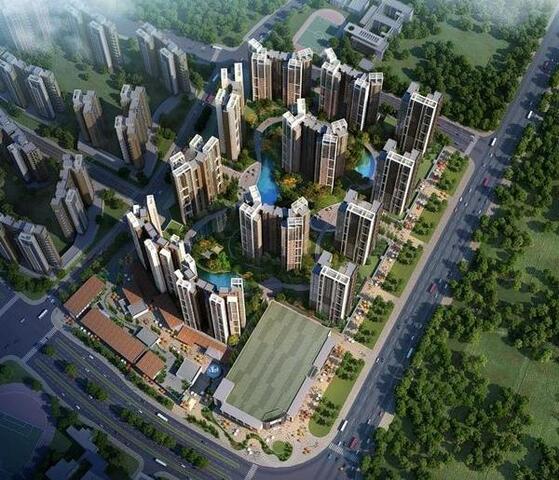 恒大金阳新世界效果图 1/3