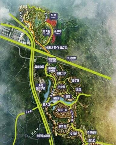 保利香槟花园效果图 1/3