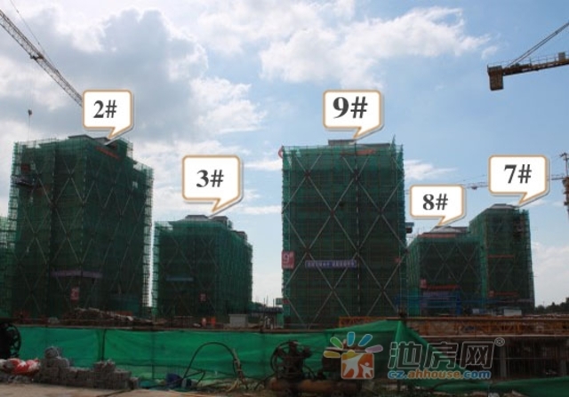 观湖花园项目进度7.11 15/39