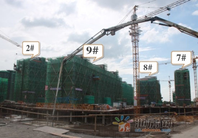 观湖花园项目进度7.11 16/39