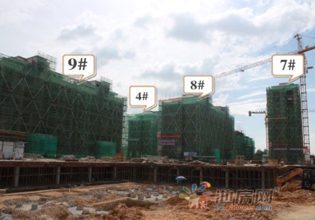 观湖花园项目进度7.11 18/39