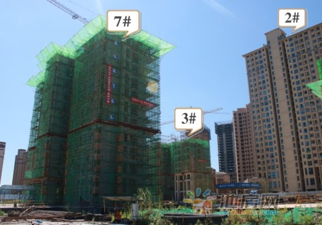 铜冠花园项目进度7.18 8/45