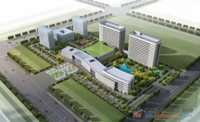 兴华医院南部新区院区效果图 2/5