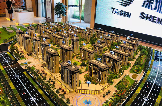 太平鸟西湖家园售楼部实景 1/9