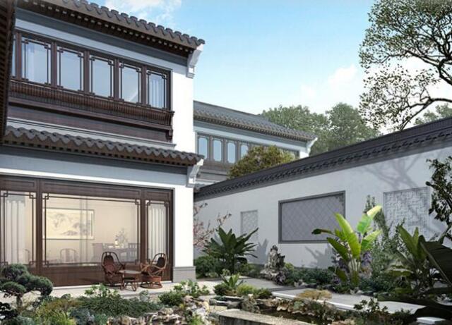 和泓蓝城·桃花源效果图 1/12