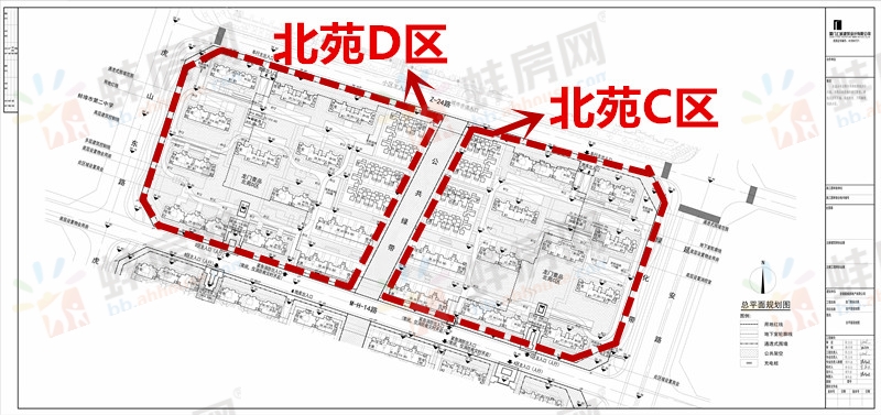 近日蚌埠"龙门壹品北苑"项目规划平面图公示,项目位于延安路西侧,z