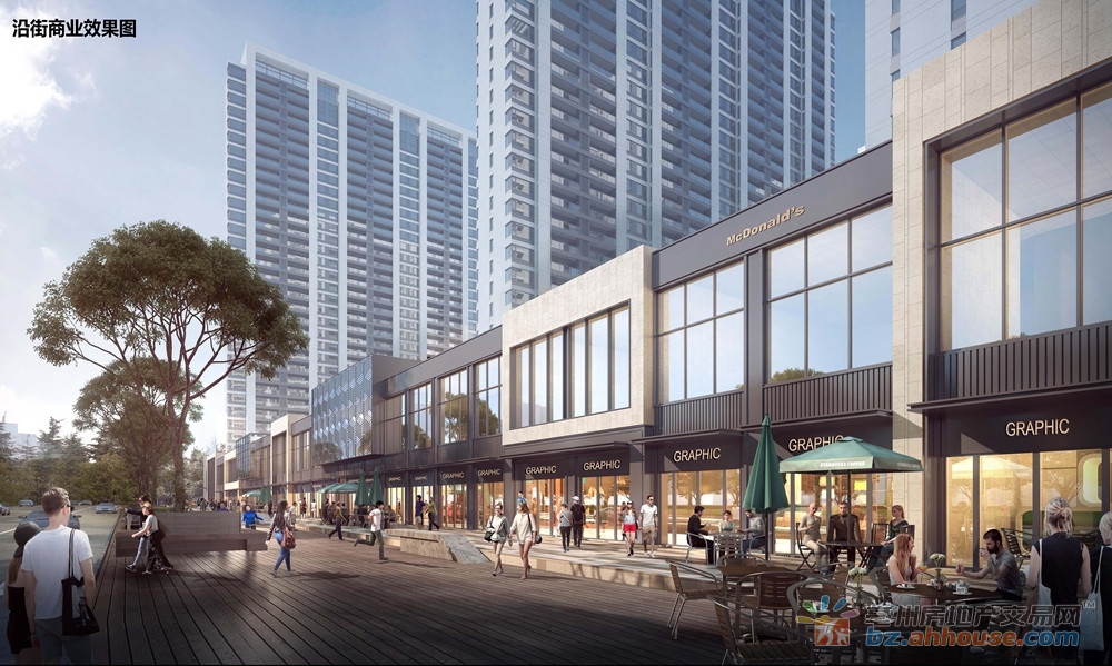 沿街商业效果图 4/16