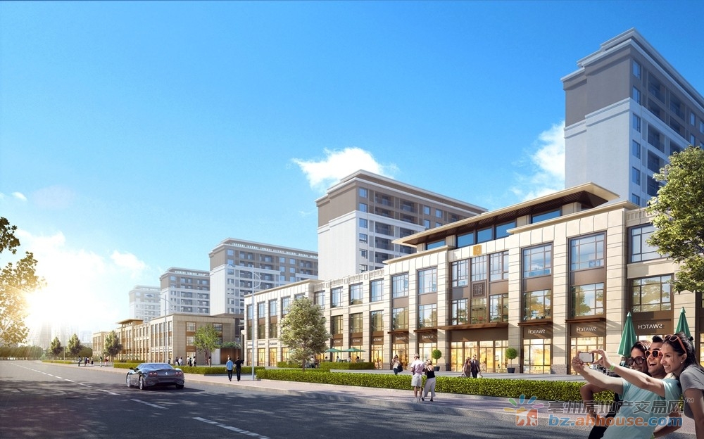 沿街商铺透视图 4/8