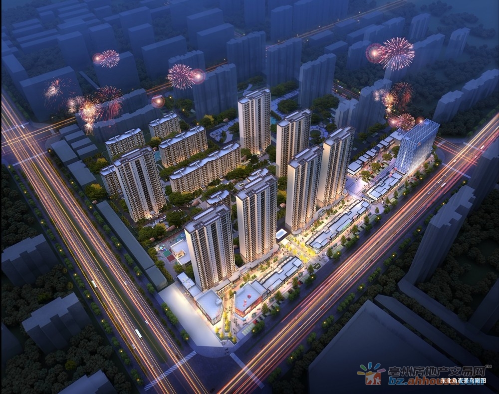 夜景鸟瞰图 8/11