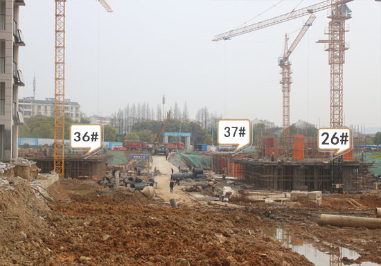 伊美城市首府施工进度3.24 17/39