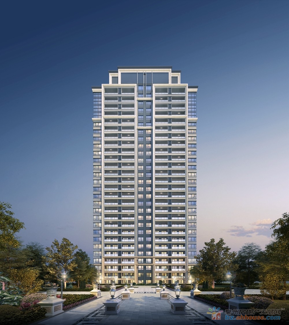 万达大都会丨公元小区效果图 1/4