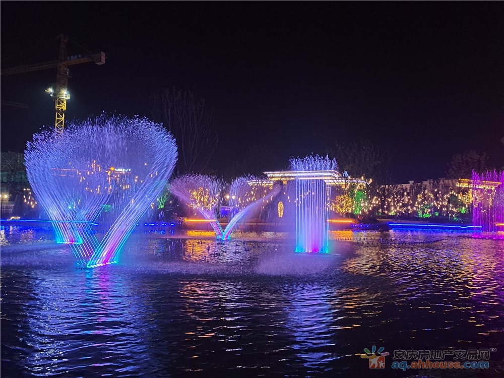 恒大中央公园夜景图 8/15