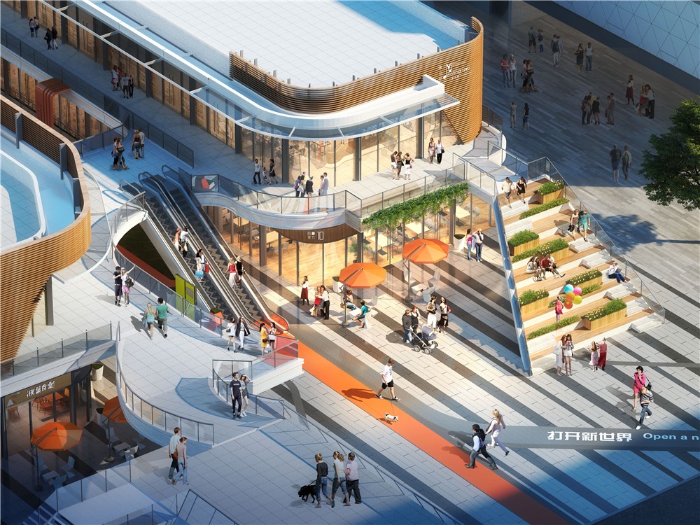 万达天空之城商业效果图 15/40