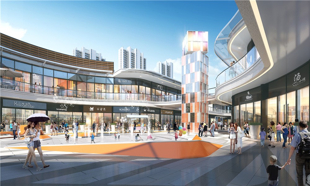 万达天空之城商业效果图 14/40