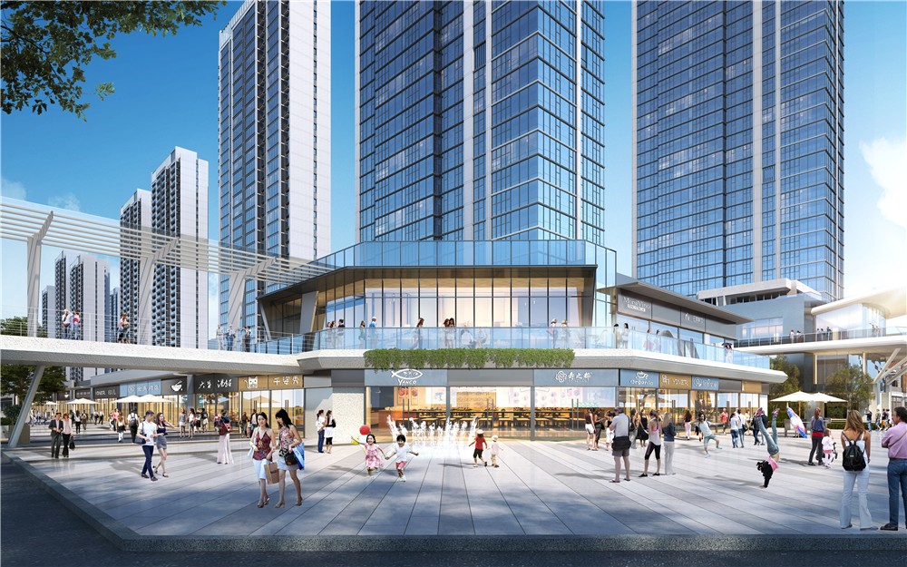 万达天空之城商业效果图 16/40