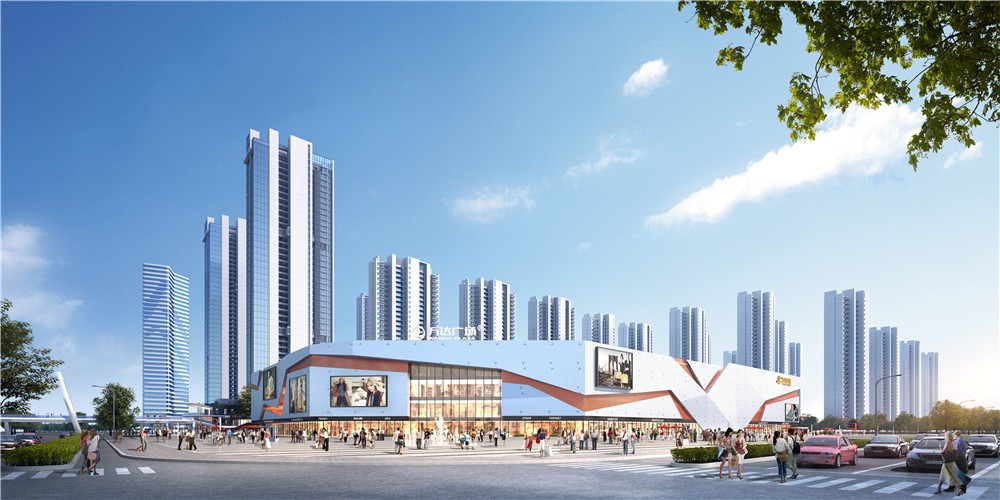 万达天空之城商业效果图 18/40