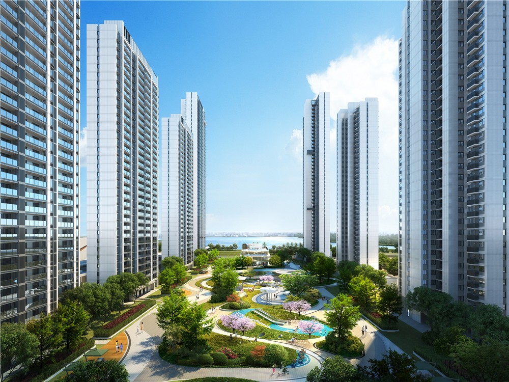 万达天空之城园林景观效果图 8/40